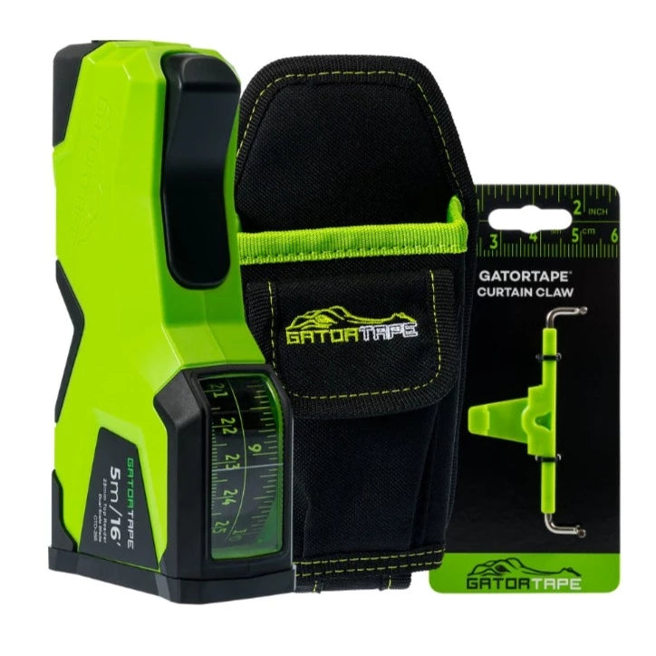 GATORTAPE BUNDLE Class 1 Precision 5m Top Reading Tape Measure