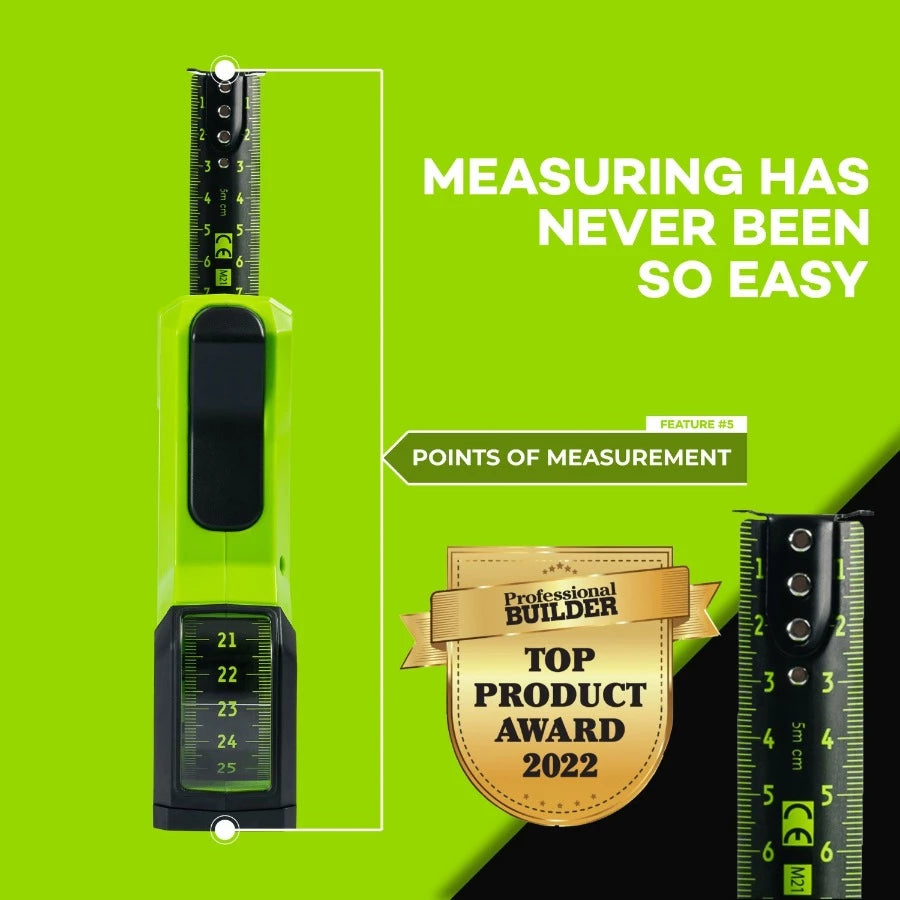 Precision tape outlet measure